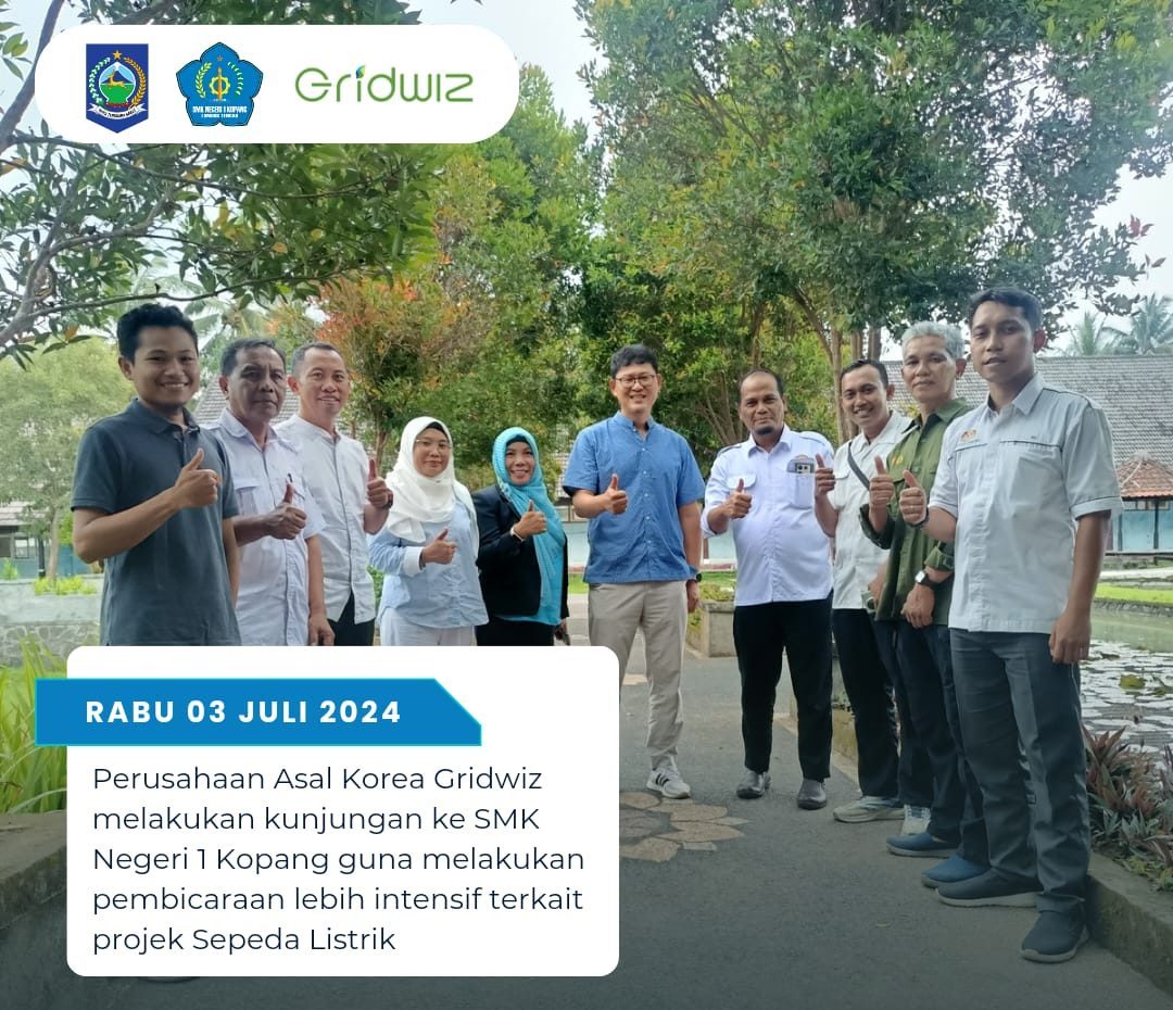 Gridwiz Jalin Kolaborasi dengan SMK Negeri 1 Kopang dalam Proyek Sepeda Listrik