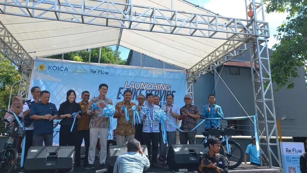 Gridwiz Energy & Mobility bersama Unram Luncurkan Layanan E-Bike Re:Flow